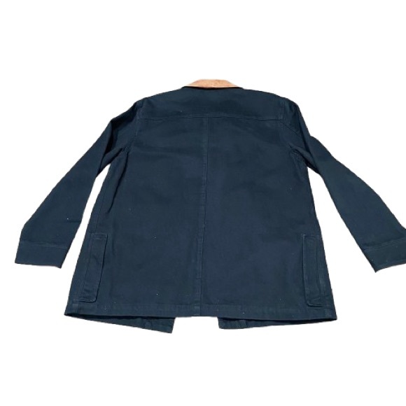 Vintage Ralph Lauren Medium Hunting Jacket Black RRL with Suede Collar. - Picture 6 of 8